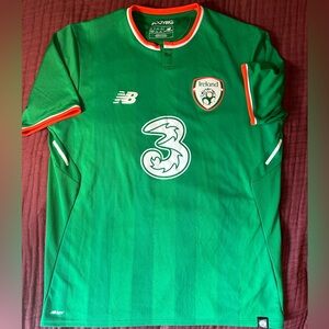 2017 New Balance Republic of Ireland Home Jersey size L